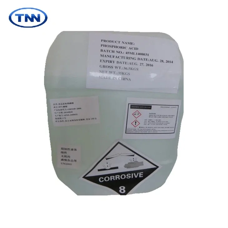 Fosforskābe 85% pārtikas kvalitātes